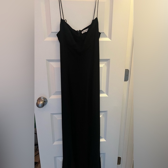 Reformation Fallon Dress - black - 0 (fits like 0-2) - Picture 2 of 3